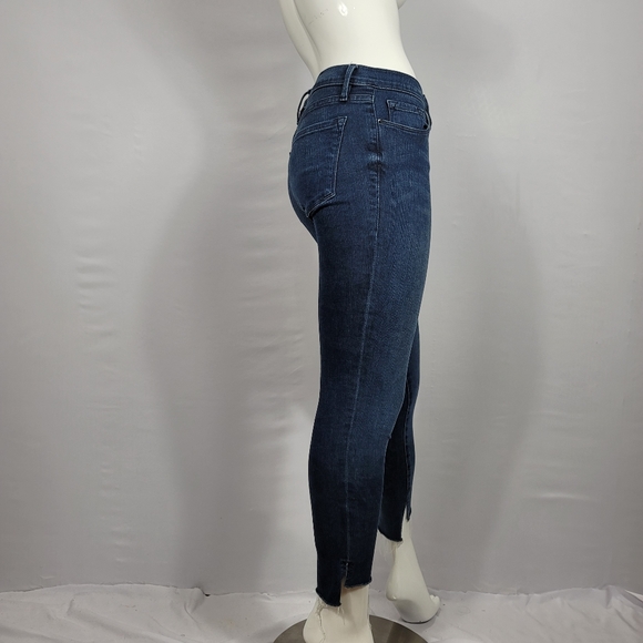 FRAME Le Skinny De Jeanne Skinny Jeans Raw Hem 27 - Picture 3 of 6